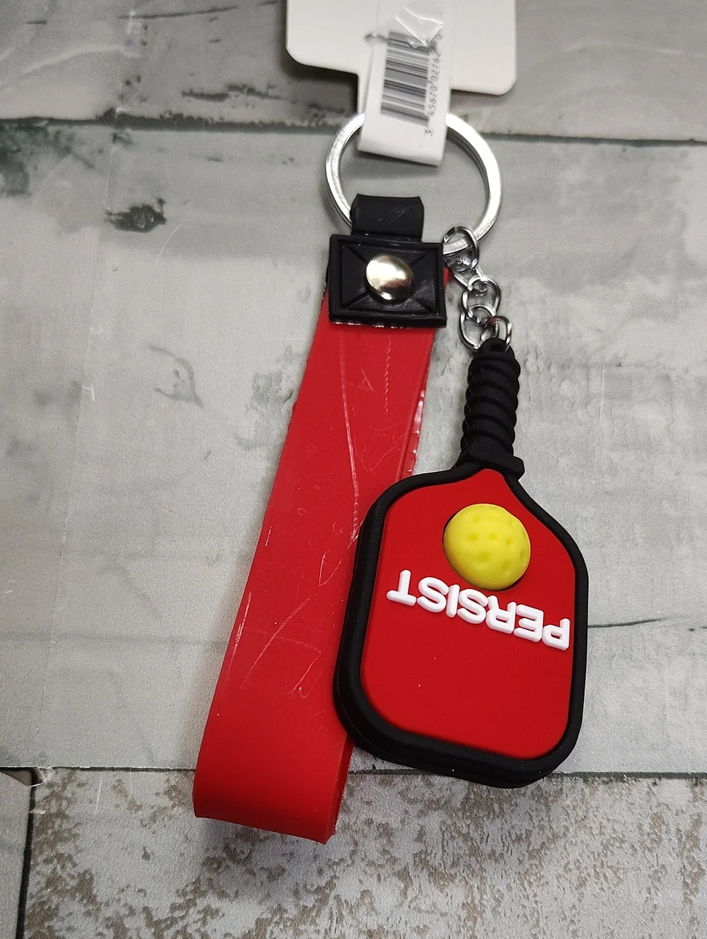 Pickleball Paddle Keychain - Multiple Colors  Paddle & Ball Keyring